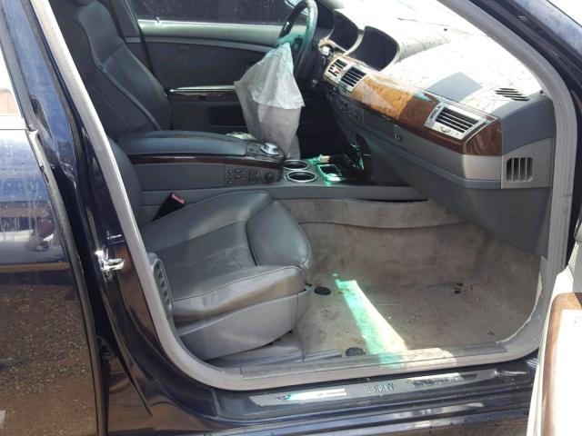 WBAGN63514DS53897 - 2004 BMW 745 LI Azul foto 5