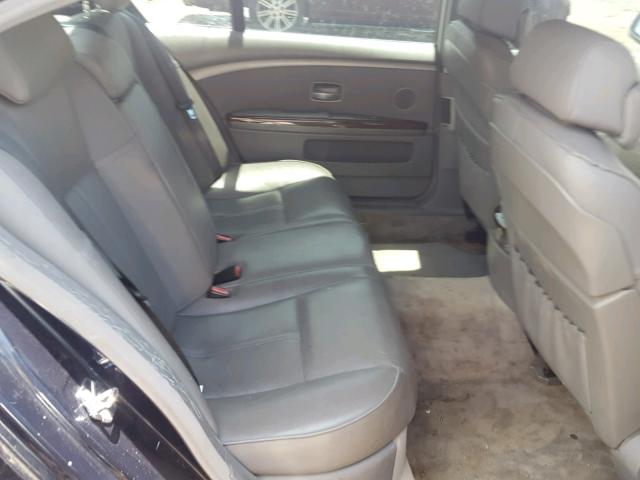 WBAGN63514DS53897 - 2004 BMW 745 LI BLUE photo 6