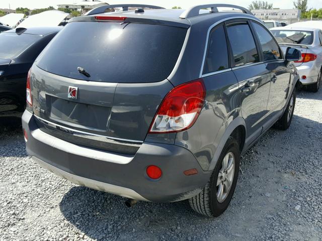 3GSCL33P58S532593 - 2008 SATURN VUE XE GRAY photo 4