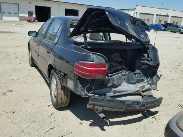 1G3NG52M7X6330269 - 1999 OLDSMOBILE CUTLASS GL 黑色 照片 3