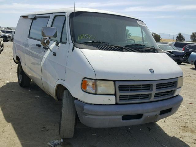 2B7KB31Z2VK568385 - 1997 DODGE RAM VAN B3 WHITE photo 1