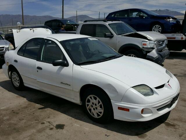 1G2JB524227458911 - 2002 PONTIAC SUNFIRE SE WHITE photo 1