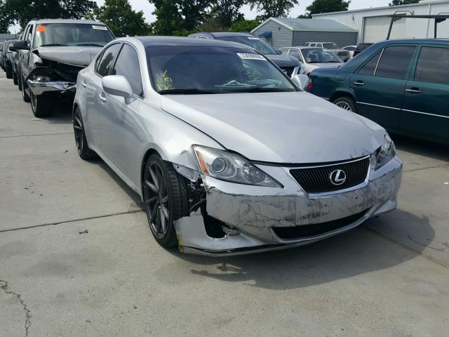 JTHBE262785018183 - 2008 LEXUS IS 350 SILVER photo 1