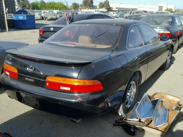 JT8JZ31CXN0004549 - 1992 LEXUS SC 300 BLACK photo 4