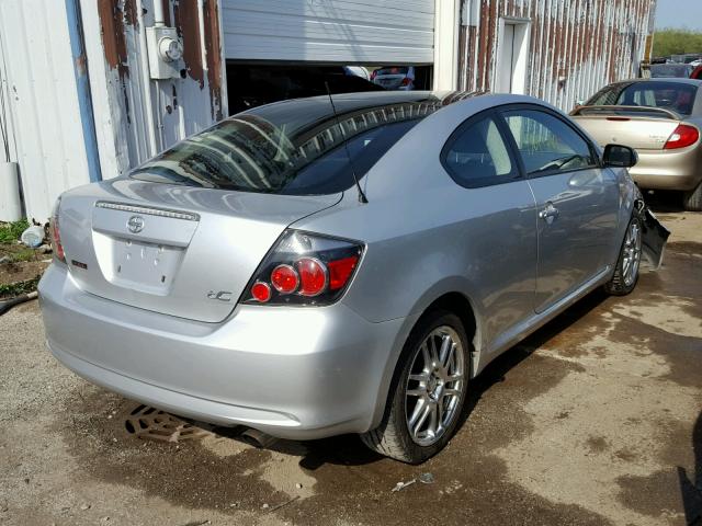 JTKDE167780228885 - 2008 TOYOTA SCION TC 银色 照片 4