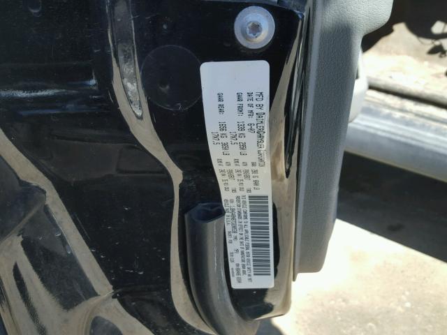 1J8HG48N87C690538 - 2007 JEEP COMMANDER BLACK photo 10