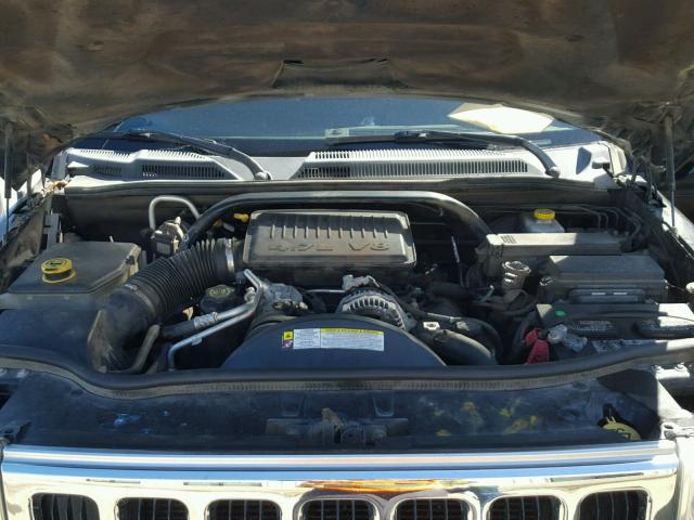 1J8HG48N87C690538 - 2007 JEEP COMMANDER BLACK photo 7