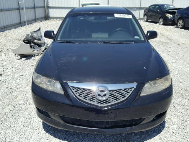 1YVFP80C235M32511 - 2003 MAZDA 6 I BLACK photo 9