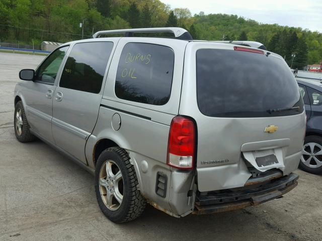 1GNDV33L96D103601 - 2006 CHEVROLET UPLANDER L 银色 照片 3