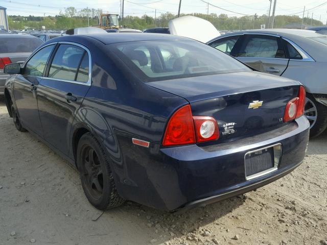 1G1ZG57B294146549 - 2009 CHEVROLET MALIBU LS BLUE photo 3