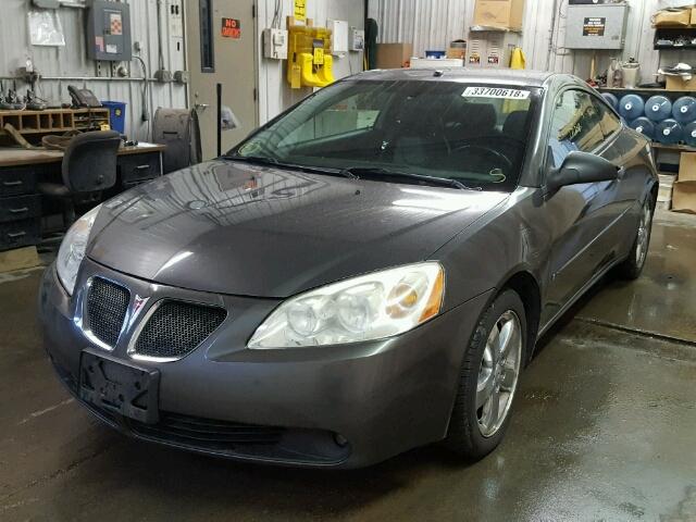 1G2ZH158564208966 - 2006 PONTIAC G6 GT CHARCOAL photo 2