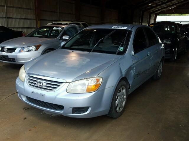 KNAFE121875431753 - 2007 KIA SPECTRA EX BLUE photo 2