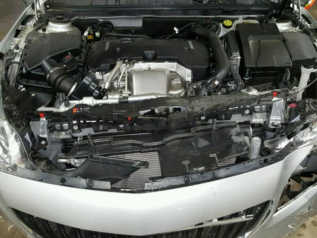 2G4GK5EX1F9133243 - 2015 BUICK REGAL SILVER photo 7