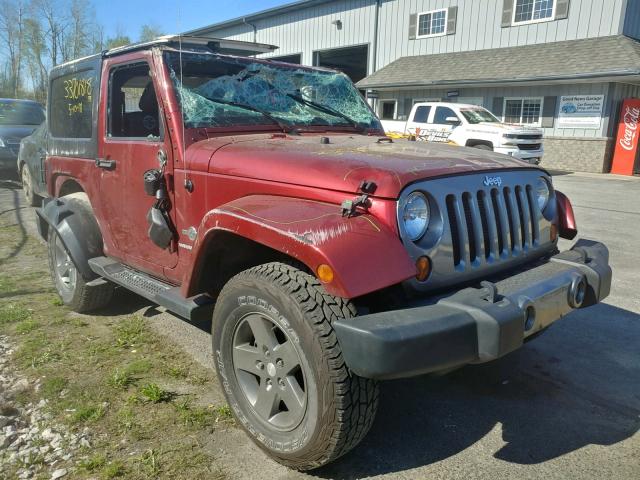 1C4AJWAG4CL289404 - 2012 JEEP WRANGLER S RED photo 1