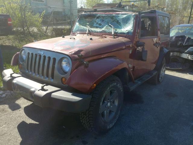 1C4AJWAG4CL289404 - 2012 JEEP WRANGLER S RED photo 2