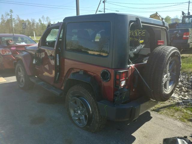 1C4AJWAG4CL289404 - 2012 JEEP WRANGLER S RED photo 3