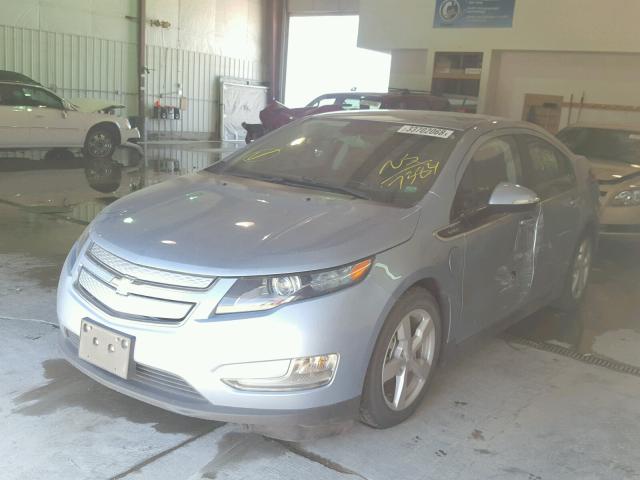 1G1RA6E44DU107384 - 2013 CHEVROLET VOLT SILVER photo 2