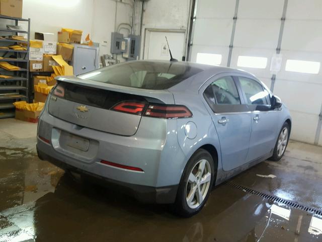 1G1RA6E44DU107384 - 2013 CHEVROLET VOLT SILVER photo 4