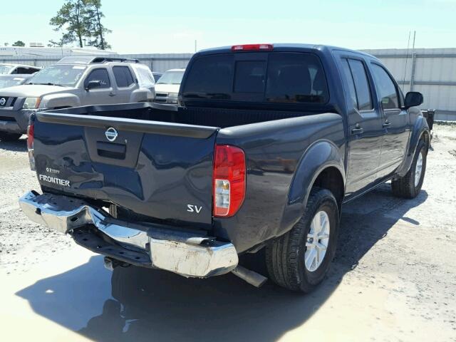 1N6AD0ER5GN795668 - 2016 NISSAN FRONTIER S BLUE photo 4