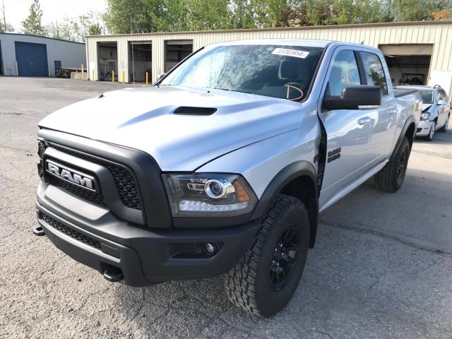 1C6RR7YT4HS778166 - 2017 RAM 1500 REBEL ვერცხლისფერი ფოტო 2