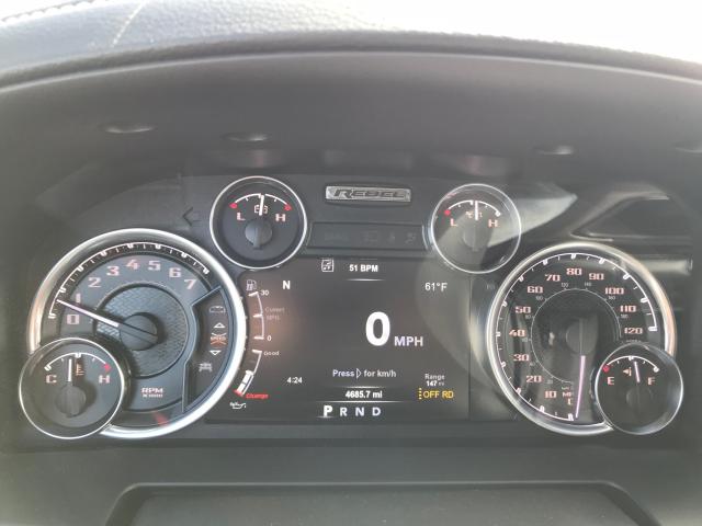 1C6RR7YT4HS778166 - 2017 RAM 1500 REBEL ვერცხლისფერი ფოტო 8