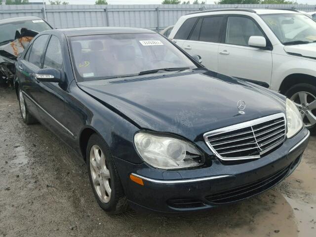 WDBNG83J93A351667 - 2003 MERCEDES-BENZ S430 4MATI BLUE photo 1