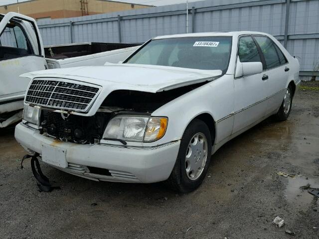 WDBGA51E5PA120656 - 1993 MERCEDES-BENZ 500SEL WHITE photo 2