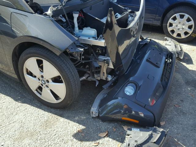 WBY1Z4C51EV273899 - 2014 BMW I3 REX ნაცრისფერი ფოტო 9