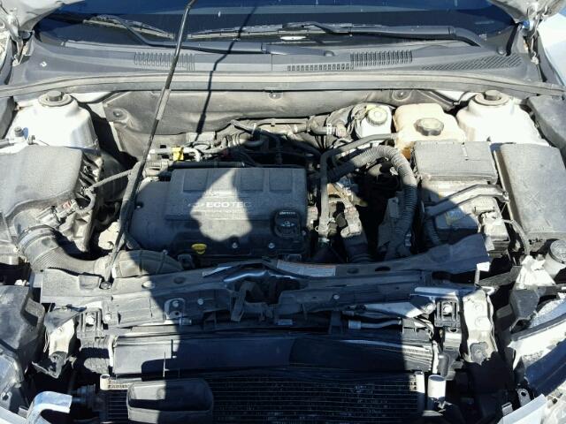 1G1PC5SB5F7114554 - 2015 CHEVROLET CRUZE LT SILVER photo 7