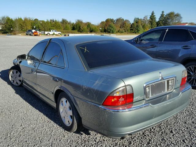 1LNHM86S54Y672119 - 2004 LINCOLN LS 蓝色 照片 3