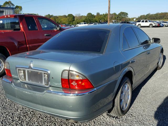 1LNHM86S54Y672119 - 2004 LINCOLN LS BLUE photo 4