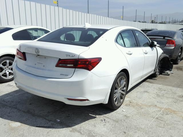 19UUB3F52FA000165 - 2015 ACURA TLX TECH WHITE photo 4