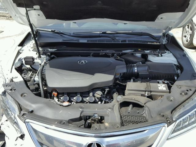 19UUB3F52FA000165 - 2015 ACURA TLX TECH WHITE photo 7