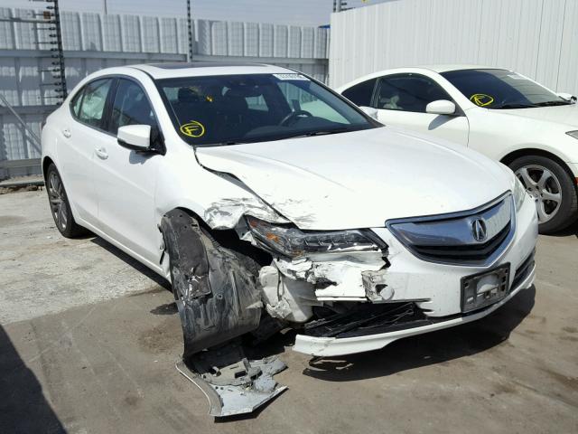 19UUB3F52FA000165 - 2015 ACURA TLX TECH WHITE photo 9