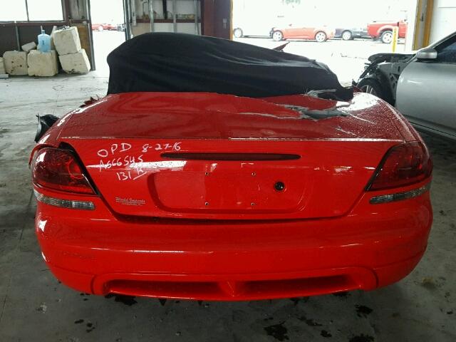 1B3JR65Z53V500538 - 2003 DODGE VIPER SRT- RED photo 10