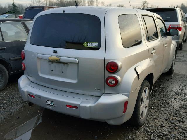 3GNDA13D48S586488 - 2008 CHEVROLET HHR LS SILVER photo 4