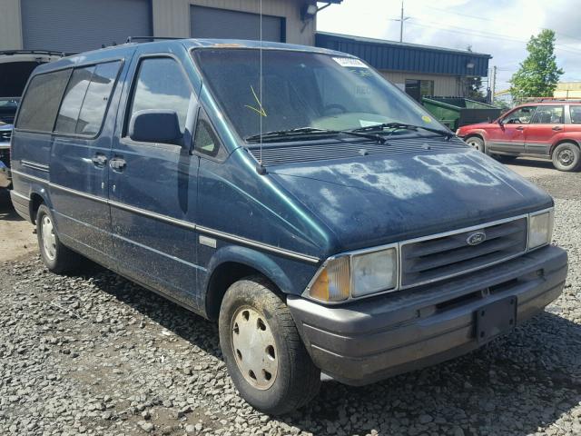 1FMDA41X4VZC27692 - 1997 FORD AEROSTAR GREEN photo 1