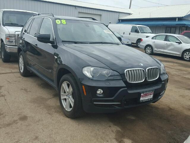 5UXFE83518L164979 - 2008 BMW X5 4.8I BLACK photo 1