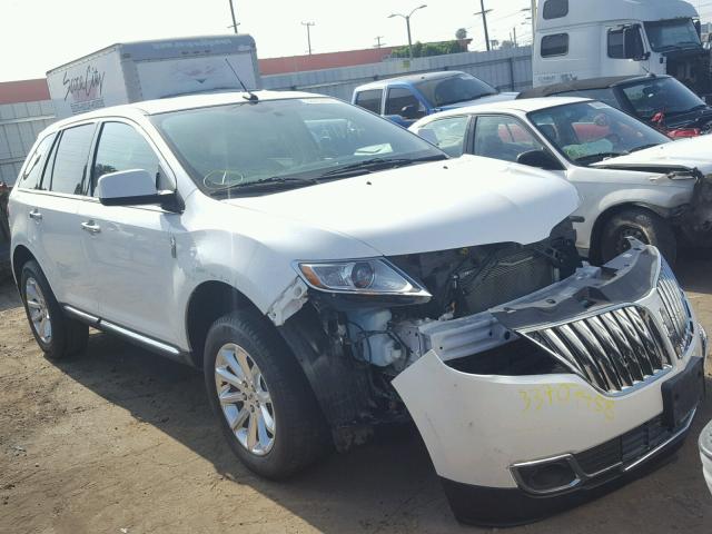 2LMDJ6JK0BBJ06547 - 2011 LINCOLN MKX WHITE photo 1