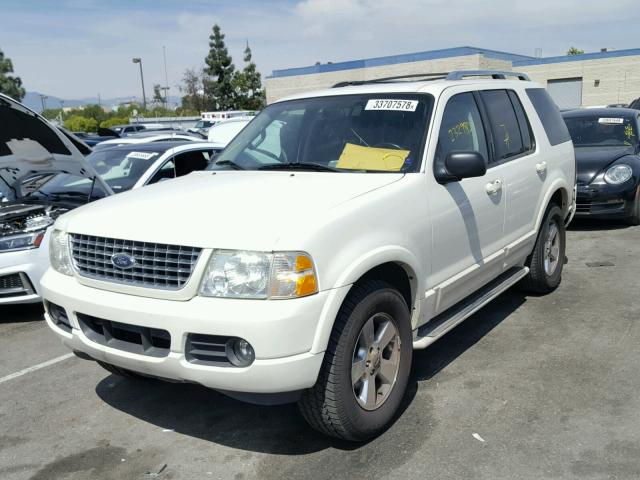 1FMZU75W63ZA27796 - 2003 FORD EXPLORER L WHITE photo 2