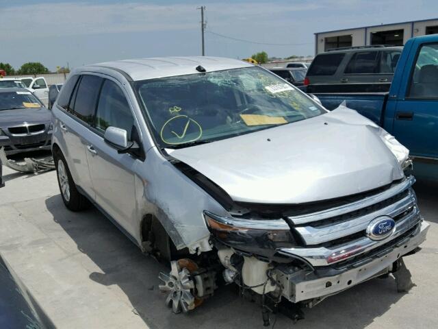 2FMDK3JC8DBE24919 - 2013 FORD EDGE SILVER photo 1