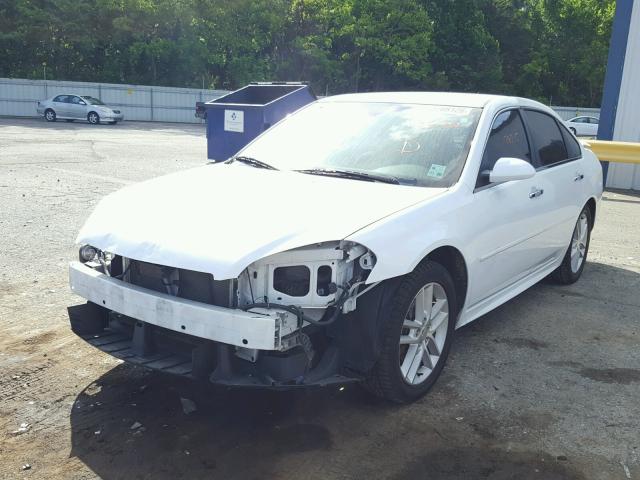 2G1WC5E35E1130152 - 2014 CHEVROLET IMPALA LIM WHITE photo 2