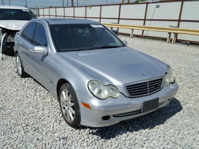 WDBRF64J24F459303 - 2004 MERCEDES-BENZ C 320 SILVER photo 1