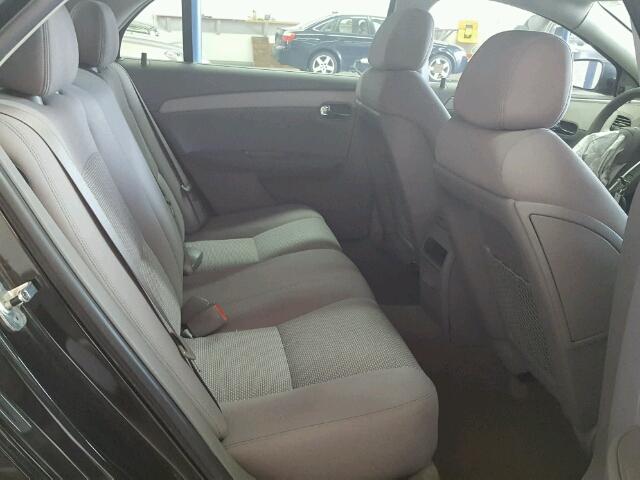 1G1ZG57B88F237182 - 2008 CHEVROLET MALIBU LS 黑色 照片 6
