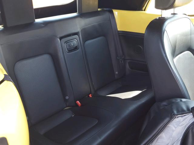 3VWPF31Y78M410304 - 2008 VOLKSWAGEN NEW BEETLE 黄色 照片 6