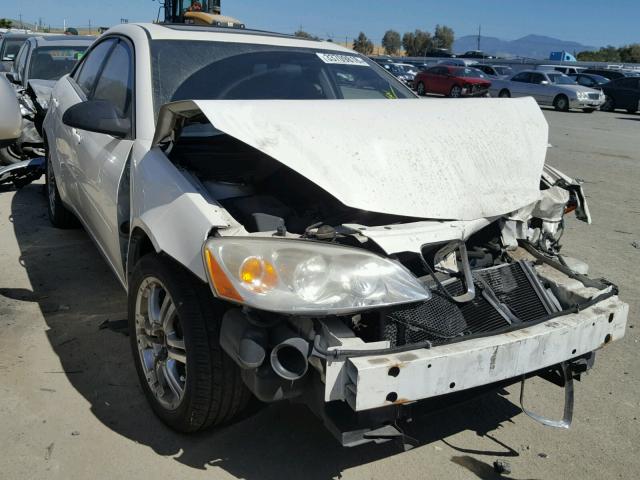 1G2ZF55B264261780 - 2006 PONTIAC G6 SE WHITE photo 1