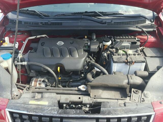 3N1AB61E19L619768 - 2009 NISSAN SENTRA 2.0 RED photo 7