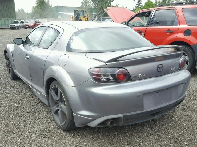 JM1FE173140116444 - 2004 MAZDA RX8 SILVER photo 3