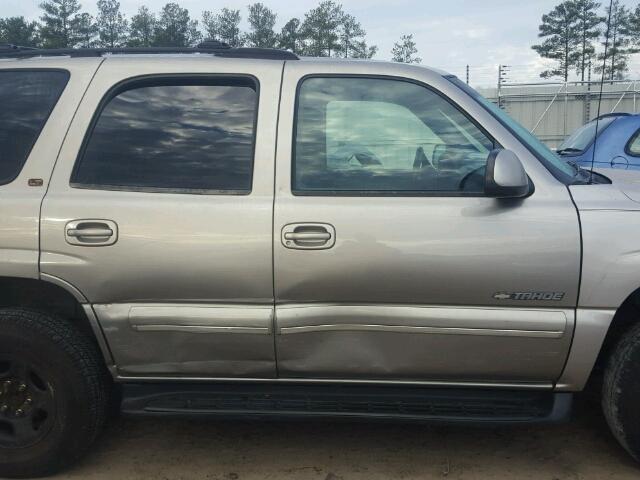 1GNEC13T11R105854 - 2001 CHEVROLET TAHOE C150 GOLD photo 9