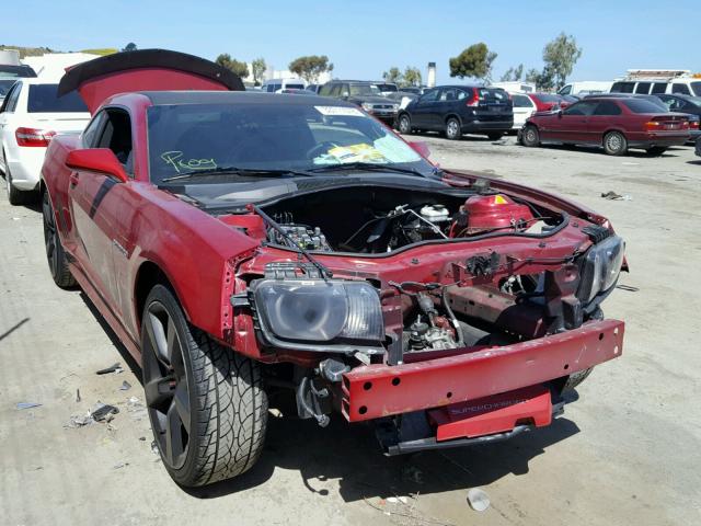 2G1FL1EP2D9802051 - 2013 CHEVROLET CAMARO ZL1 MAROON photo 1